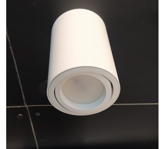 Светильник накладной поворотный Elvan T0156M-GU10-Wh (белый) НОВЫЙ АРТ NLS-2478 NLS-T0156M-GU10-WW-WH НОВЫЙ АРТ NLS-2478