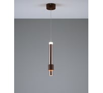 Светильник подвесной светодиодный Moderli Elli, коричневый V10883-PL