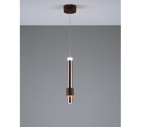 Светильник подвесной светодиодный Moderli Elli, коричневый V10883-PL 1