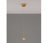 Светильник подвесной светодиодный Moderli Fiona, золотой V10894-PL