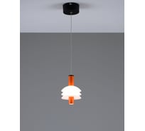 Светильник подвесной светодиодный Moderli Sylv, черный, оранжевый V10878-PL