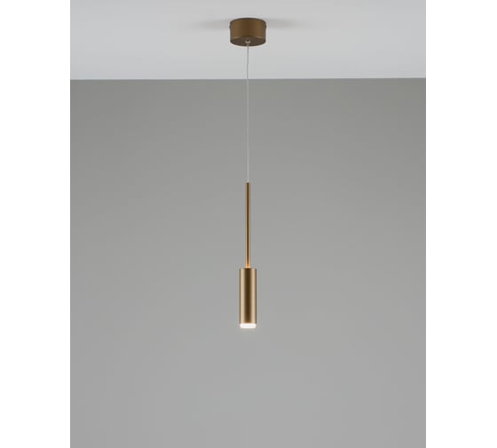 Светильник подвесной светодиодный Moderli Rin, золотой V10901-PL 1