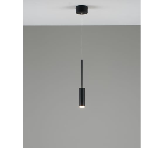 Светильник подвесной светодиодный Moderli Rin, черный V10899-PL