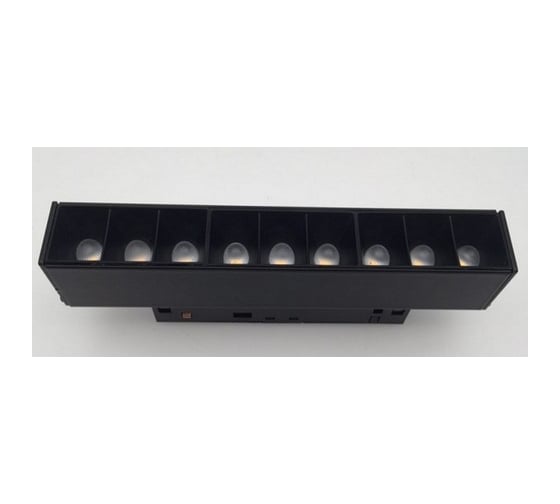 Прожектор светодиодный трековый магнитный Elvan 2003-12W-3000K-Bk черный PJ-2003-12W-WW-BK