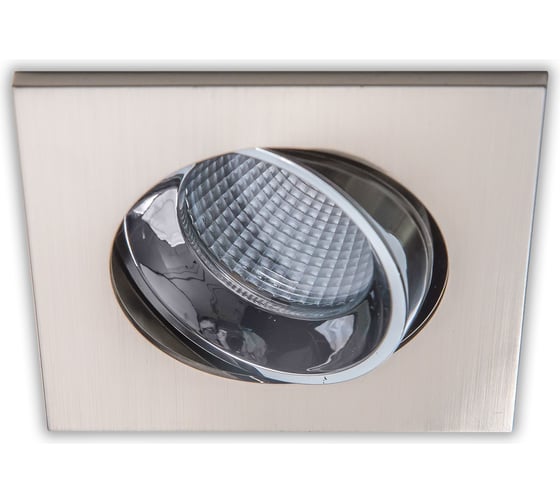 Встраиваемый светильник Citilux Альфа, матовый хром+хром LED 7Wх3500K CLD001KNW5