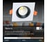 Встраиваемый светильник Citilux Альфа, белый+черный LED 7Wх3500K CLD001KNW4 12