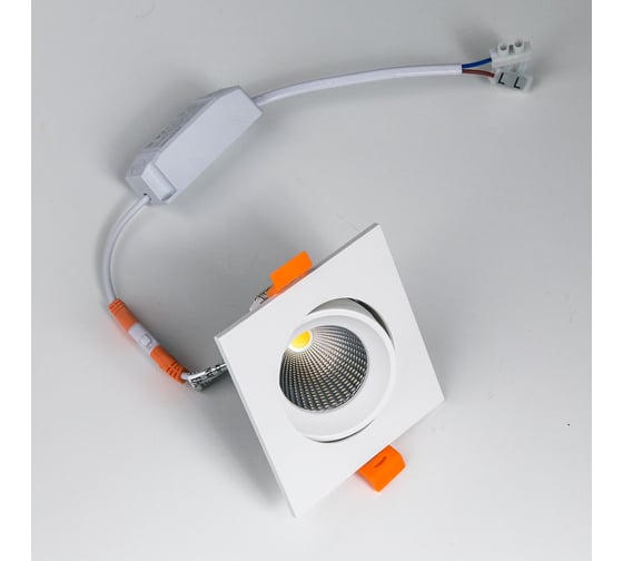 Встраиваемый светильник Citilux Альфа, белый LED 7Wх3500K CLD001KNW0