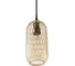 Светильник подвесной Bergenson Bjorn Mystic Aura, Ø14 см, янтарно-золотой BB0000550 4