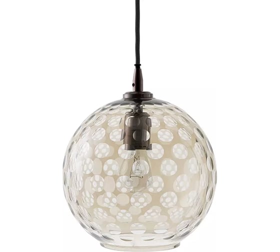 Светильник подвесной Bergenson Bjorn Mystic Aura, Ø22 см, коричневый BB0000547