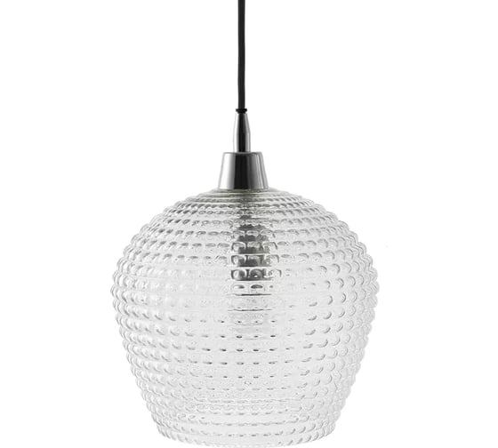 Светильник подвесной Bergenson Bjorn Aurora, Ø24 см, прозрачный BB0000568