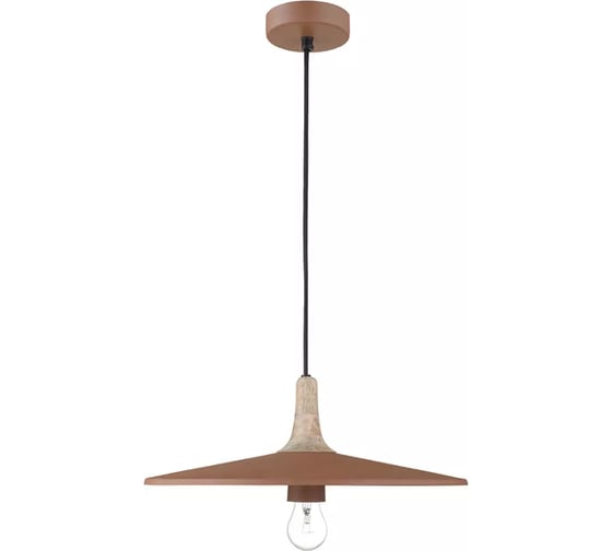 Светильник подвесной Bergenson Bjorn Mango Pyor, Ø29x26 см, коричневый BB0000448