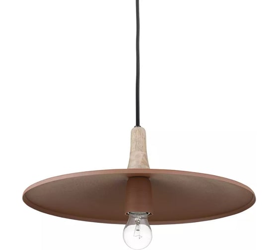 Светильник подвесной Bergenson Bjorn Mango Pyor, Ø29x26 см, коричневый BB0000448