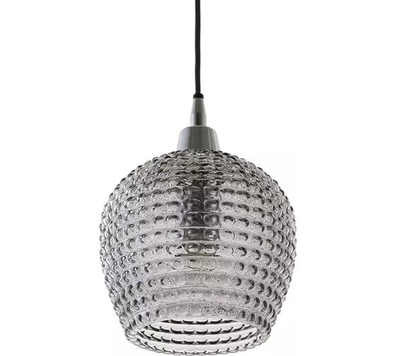 Светильник подвесной Bergenson Bjorn Aurora, Ø20 см, серый BB0000569