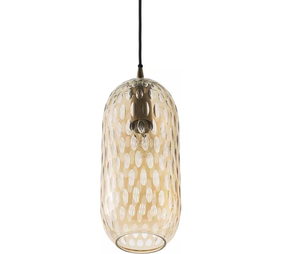 Светильник подвесной Bergenson Bjorn Mystic Aura, Ø26 см, янтарно-золотой BB0000551