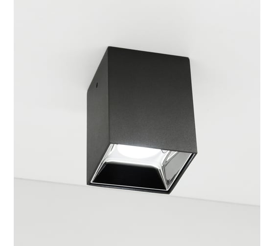 Накладной светильник Citilux Старк, черный+хром 12Wх3500K CL7440212