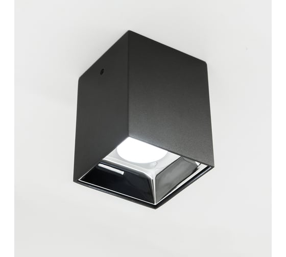 Накладной светильник Citilux Старк, черный+хром 12Wх3500K CL7440212