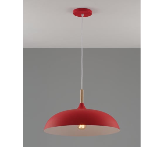 Подвесной светильник Moderli Hygo 1 E27 60W, красный V10652-1P 1