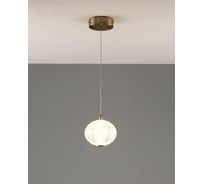 Светильник подвесной светодиодный Moderli Amber бронзовый V10707-PL