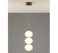 Светильник подвесной светодиодный Moderli Amber бронзовый V10708-PL