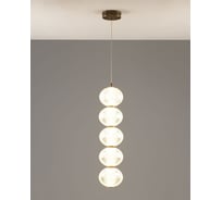 Светильник подвесной светодиодный Moderli Amber бронзовый V10709-PL