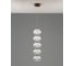 Светильник подвесной светодиодный Moderli Amber бронзовый V10709-PL 5
