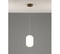 Светильник подвесной светодиодный Moderli Amber бронзовый V10712-PL