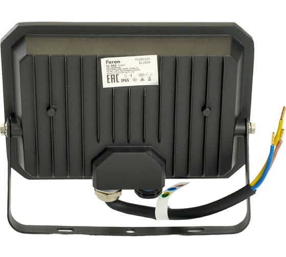 Светодиодный прожектор FERON LL-942 IP65 50W 6400K, 51045