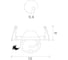 Потолочный светильник Arte Lamp A4009PL-1WH 3