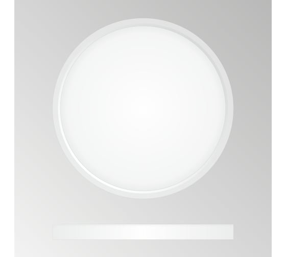 Накладной светильник Citilux Бейсик, белый LED 24WхМульти CL738240V