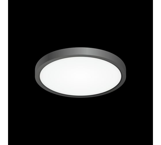 Накладной светильник Citilux Бейсик, черный LED 18WхМульти CL738181V