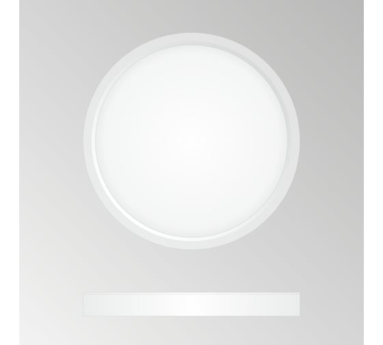 Накладной светильник Citilux Бейсик, белый LED 18WхМульти CL738180V