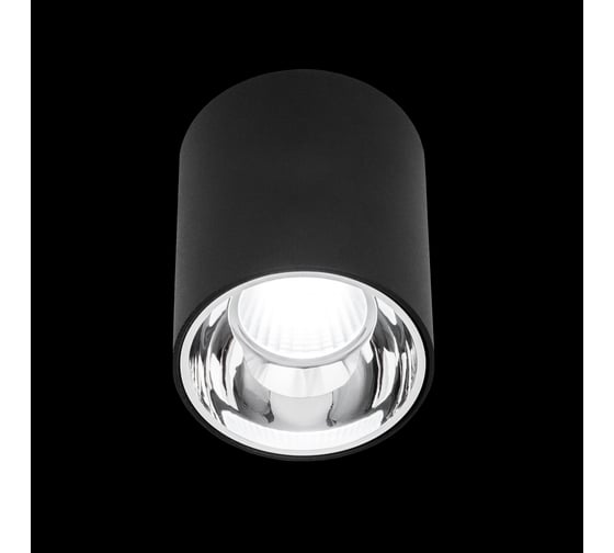 Потолочный светильник Citilux Старк, черный+хром 12Wх3500K CL7440112