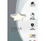 Потолочный светильник Arte Lamp A2518PL-1WH 2