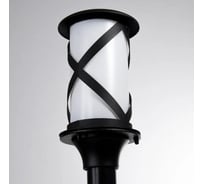 Светильник уличный на опору ЭЛЕТЕХ Огниво,черный НТУ 01-100-001 1030480565