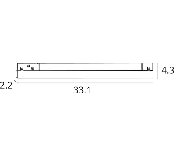 Магнитный трековый светильник ARTE LAMP LINEA A4695PL-1WH