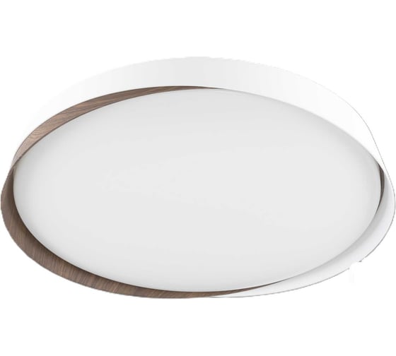 Светильник потолочный светодиодный с пультом Citilux Белый + Венге BONNY LED RGB CL754450G