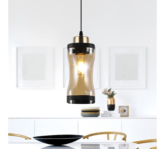 Светильник подвесной (подвес) Rivoli Karina 3173201 1 х Е27 40 Вт модерн потолочный Б0054725