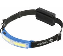 Налобный фонарик HOEGERT TECHNIK COB XPG USB, 6 функции HT1E428