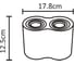 Потолочный светильник Arte Lamp A5644PL-2SI 5