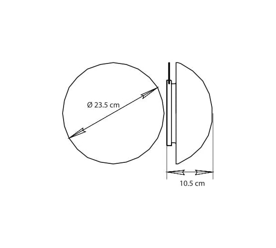 Потолочный светильник Arte Lamp A7824PL-1WH