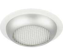 Встраиваемый светильник ЭРА под лампу GX53 KL111 WH/SL белый/серебро матовый Б0061539