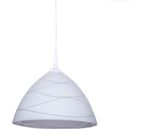 Подвесной светильник ЭЛЕКТРОПРИБОР не регулируемый подвес белый ГЛОРИЯ Ф30 КР Нити белый прозрачный 7481-3601-00