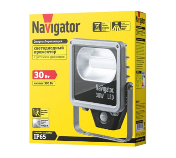 Светильник Navigator NFL-M-30-4K-SNR-LED 71321