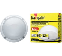 Светильник Navigator NBL-PR1-13-4K-WH-IP65-SNRV-LED 61592