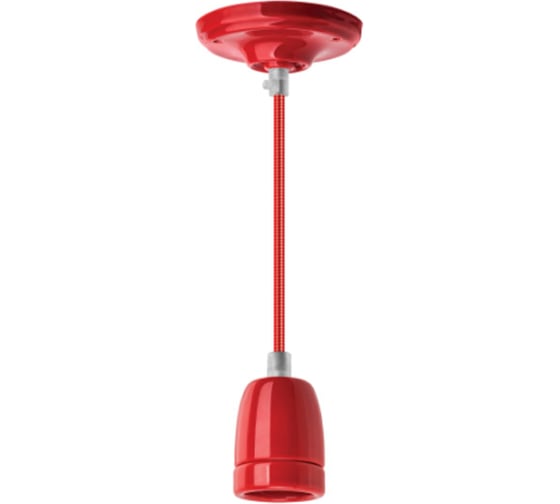 Светильник Navigator NIL-SF03-011-E27 60Вт, 1м, керамика, красный 61531