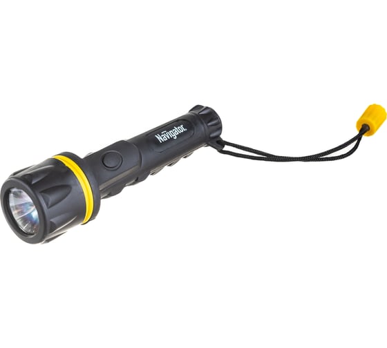 Фонарь Navigator NPT-R06-2AA, пластик+резина, 1LED, 0.5Вт 71584
