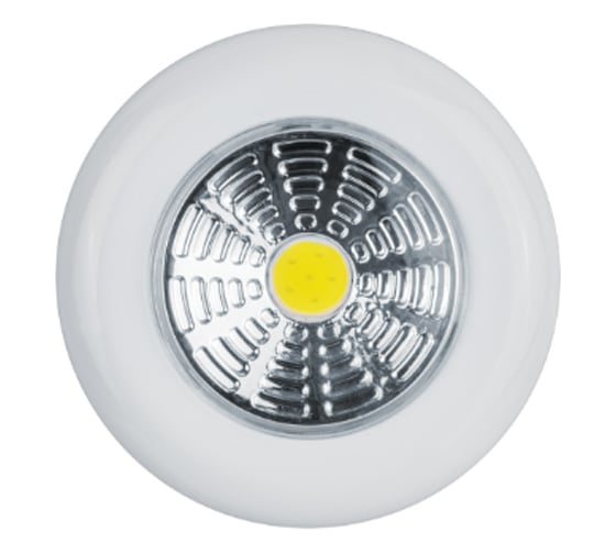 Светильник Navigator NPT-PL01-3AAA пластик, пушлайт, 1COB, LEDx1Вт, 1 режим 14085