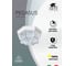 Потолочный светильник Arte Lamp A3100PL-1WH 2