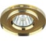 Светильник ЭРА DK7 GD/YL декор стекло круглое MR16,12V/220V, 50W, золото/желтый C0043794 1