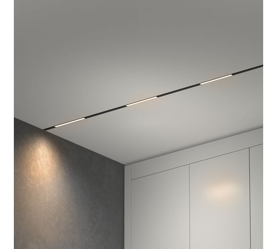 Трековый светильник Elektrostandard Slim Magnetic L01 10W 3000K (черный) a067372